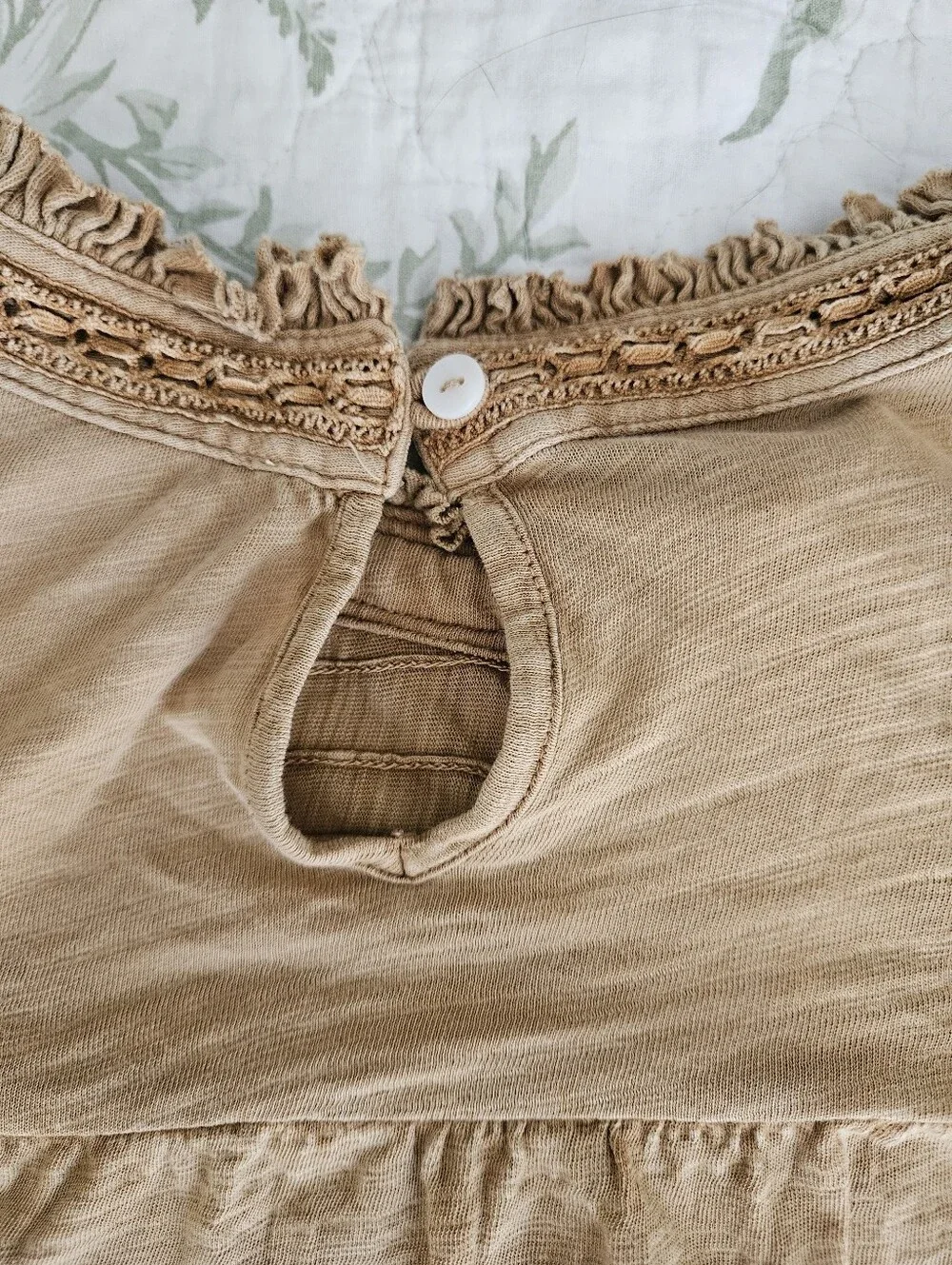 Free People lightweight mustard